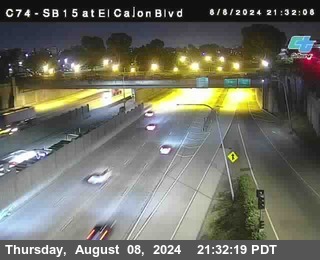 SB 15 at El Cajon Blvd