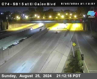 SB 15 at El Cajon Blvd