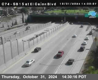 SB 15 at El Cajon Blvd