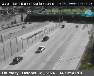 SB 15 at El Cajon Blvd