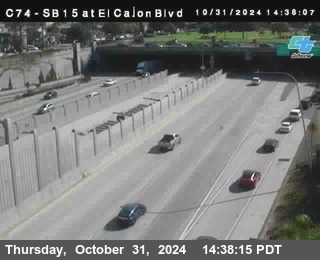 SB 15 at El Cajon Blvd