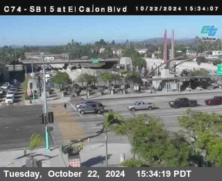 SB 15 at El Cajon Blvd