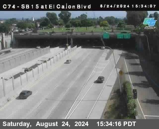 SB 15 at El Cajon Blvd