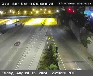 SB 15 at El Cajon Blvd