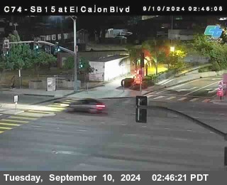 SB 15 at El Cajon Blvd