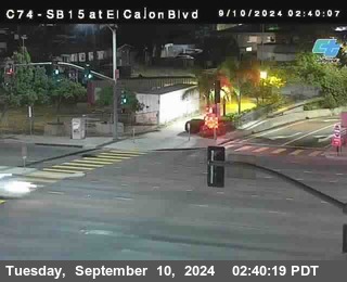 SB 15 at El Cajon Blvd