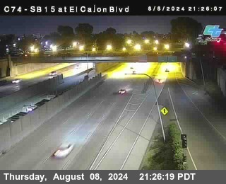 SB 15 at El Cajon Blvd