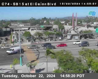 SB 15 at El Cajon Blvd