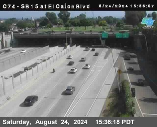 SB 15 at El Cajon Blvd