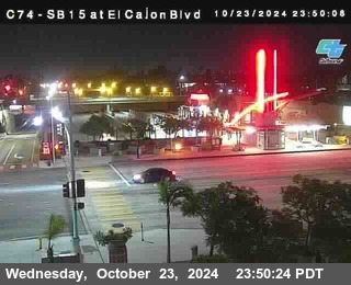 SB 15 at El Cajon Blvd