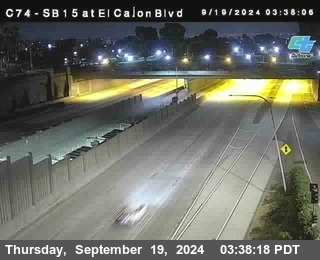 SB 15 at El Cajon Blvd