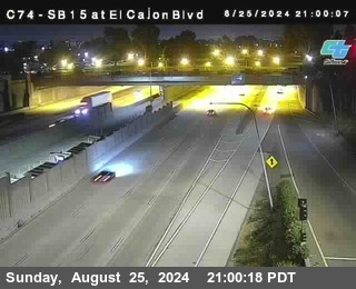 SB 15 at El Cajon Blvd