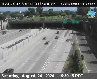 SB 15 at El Cajon Blvd