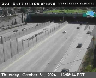 SB 15 at El Cajon Blvd