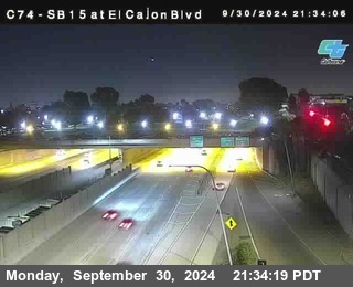 SB 15 at El Cajon Blvd