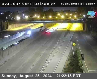 SB 15 at El Cajon Blvd