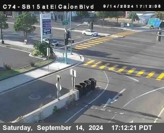 SB 15 at El Cajon Blvd