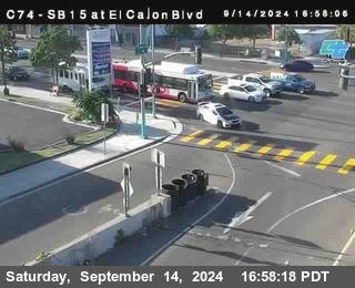 SB 15 at El Cajon Blvd