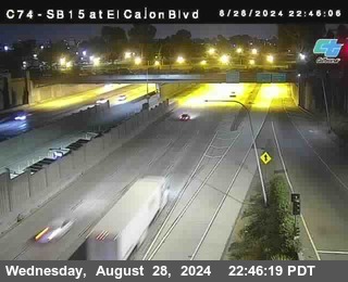 SB 15 at El Cajon Blvd