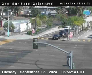 SB 15 at El Cajon Blvd