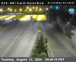 SB 15 at El Cajon Blvd