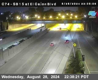 SB 15 at El Cajon Blvd