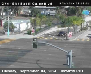 SB 15 at El Cajon Blvd