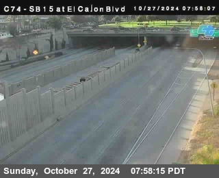 SB 15 at El Cajon Blvd