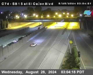 SB 15 at El Cajon Blvd