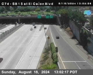 SB 15 at El Cajon Blvd