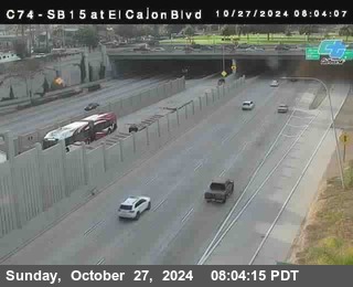 SB 15 at El Cajon Blvd