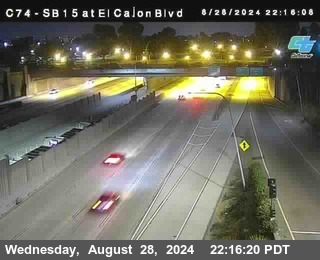 SB 15 at El Cajon Blvd