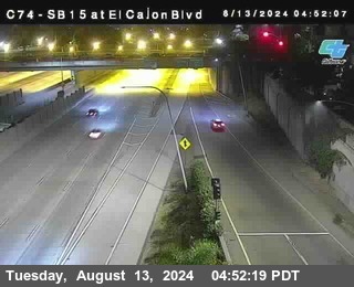 SB 15 at El Cajon Blvd