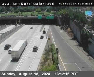 SB 15 at El Cajon Blvd