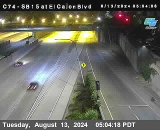 SB 15 at El Cajon Blvd