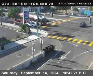 SB 15 at El Cajon Blvd