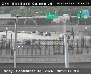 SB 15 at El Cajon Blvd