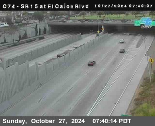 SB 15 at El Cajon Blvd