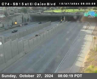 SB 15 at El Cajon Blvd