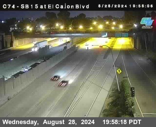 SB 15 at El Cajon Blvd