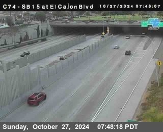 SB 15 at El Cajon Blvd