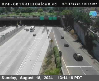 SB 15 at El Cajon Blvd