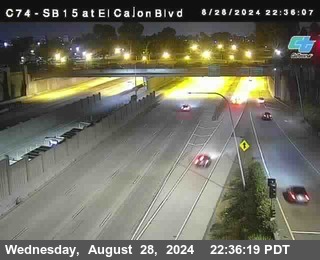 SB 15 at El Cajon Blvd