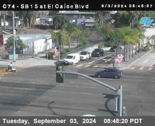 SB 15 at El Cajon Blvd