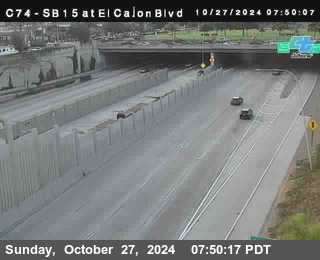 SB 15 at El Cajon Blvd