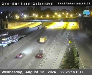 SB 15 at El Cajon Blvd