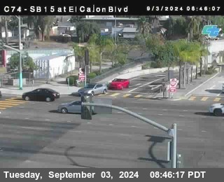 SB 15 at El Cajon Blvd