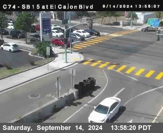 SB 15 at El Cajon Blvd