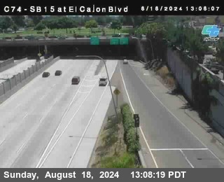 SB 15 at El Cajon Blvd