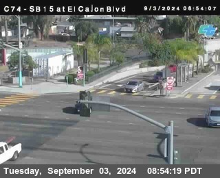 SB 15 at El Cajon Blvd